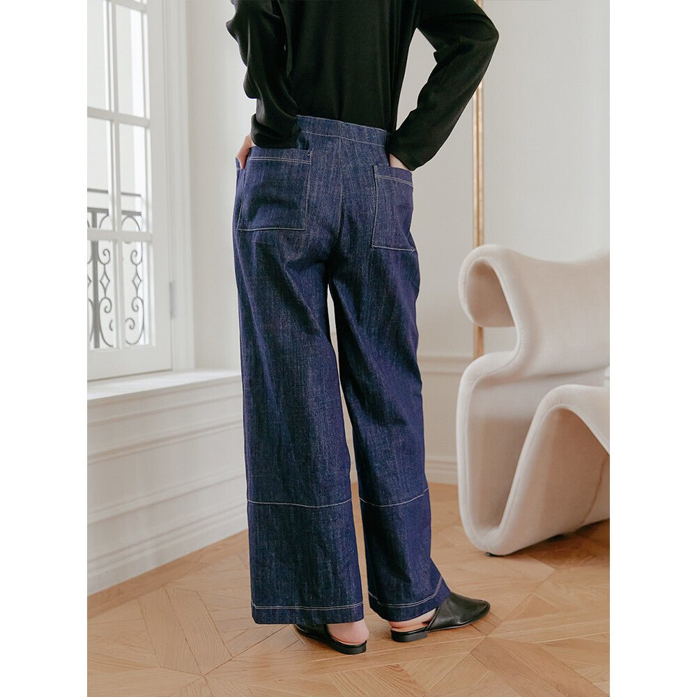 Open Denim Pants 오픈 데님 팬츠 (AILE DE) ＠SEOUL