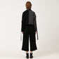 Peak drape check cropped strap blazer (wundergeist777) ＠SEOUL