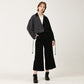 Peak drape check cropped strap blazer (wundergeist777) ＠SEOUL