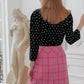 Pink Wool Skirt 핑크 울 스커트 (AILE DE) ＠SEOUL