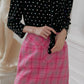 Pink Wool Skirt 핑크 울 스커트 (AILE DE) ＠SEOUL