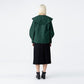 Raglan sailor collar bishop sleeve cotton green blouse (wundergeist777) ＠SEOUL