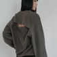 [refurbished] Cozy V - neck Pullover (2colors)_Walnut (peep) ＠SEOUL