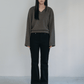 [refurbished] Cozy V - neck Pullover (2colors)_Walnut (peep) ＠SEOUL
