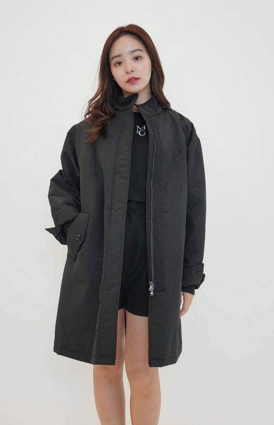Soft Padding Mod Coat Black (moiremoa) ＠SEOUL