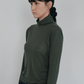 Soft Wave Hem Turtleneck (2colors)_Deep Green (peep) ＠SEOUL