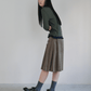 Soft Wave Hem Turtleneck (2colors)_Deep Green (peep) ＠SEOUL