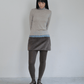 Soft Wave Hem Turtleneck (2colors)_Oatmeal (peep) ＠SEOUL