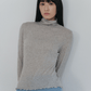 Soft Wave Hem Turtleneck (2colors)_Oatmeal (peep) ＠SEOUL