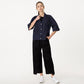 String wide pants black (wundergeist777) ＠SEOUL