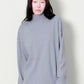 モックネックライン ボックスフィット Tシャツ グレー (Demarc) ＠SEOUL