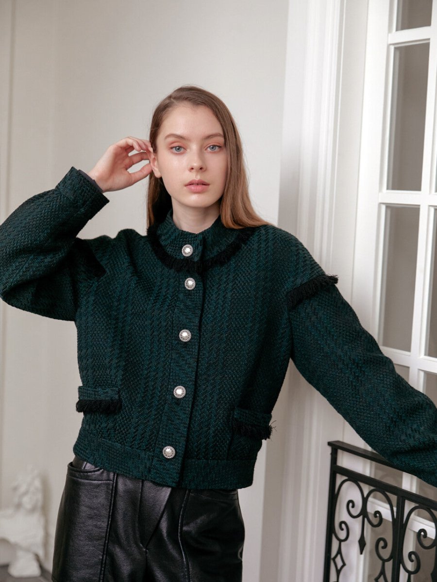 Tweed Peacock Jacket (AILE DE) ＠SEOUL｜韓国ブランド・韓国