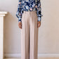 William Navy Floral Blouse (L'EAU ET) ＠SEOUL
