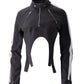 Zipped Crop Jacket (Gray) (Arts De Base) ＠SEOUL