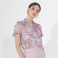 タイブラウス41_ピンクTie Blouse41_PINK - ＠SEOUL