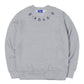 フンミンジョンウムオーバーフィットマンツーマングレー Ancient Korean Embroidery Over-Fit sweatshirt (Gray) - ＠SEOUL