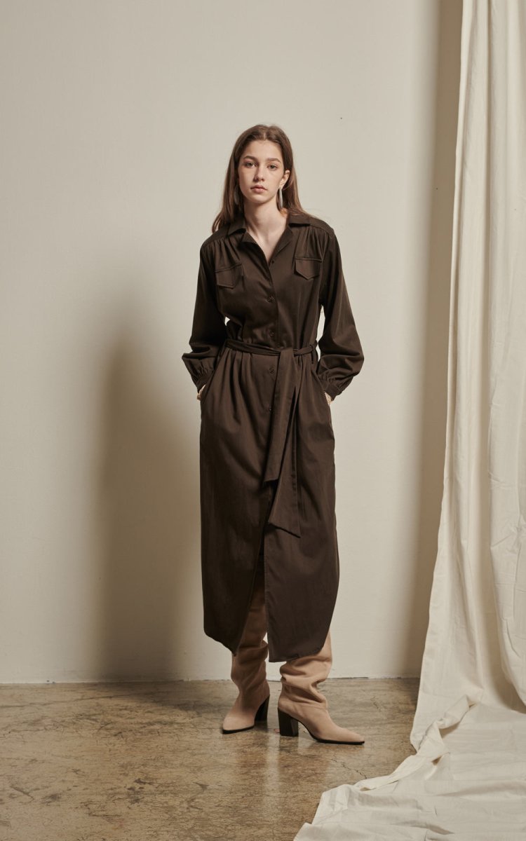 Annika Dress Black - ＠SEOUL