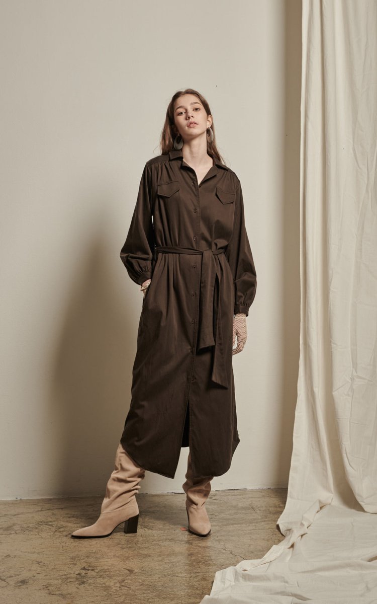 Annika Dress Black - ＠SEOUL