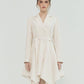ASYMMETRICAL DRESS WITH SQUARE CUTTING DRAPE - ＠SEOUL