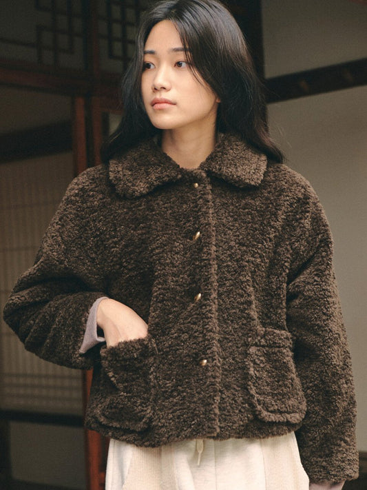 BABY TEDDY BEAR COAT_BROWN - ＠SEOUL