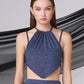 BANDANA BRA TOP_DENIM - ＠SEOUL