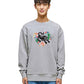 ブラックタイガーブロンズミラーマンツーマングレー Black tiger sweatshirt (Gray) - ＠SEOUL
