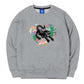 ブラックタイガーブロンズミラーマンツーマングレー Black tiger sweatshirt (Gray) - ＠SEOUL