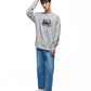 ブラックタイガーブロンズミラーマンツーマングレー Black tiger sweatshirt (Gray) - ＠SEOUL