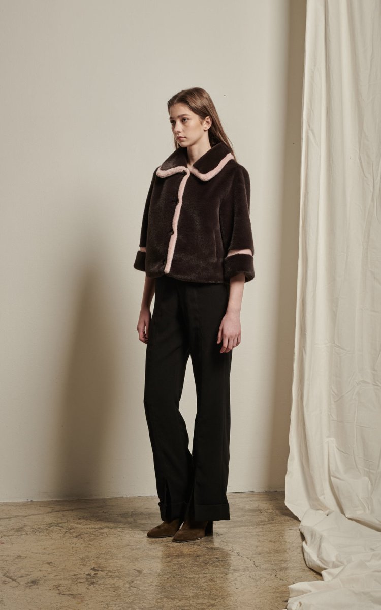 Bonnie Jacket Deep Brown - ＠SEOUL