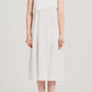BUCKLE SLEEVELESS DRESS-ホワイト - ＠SEOUL