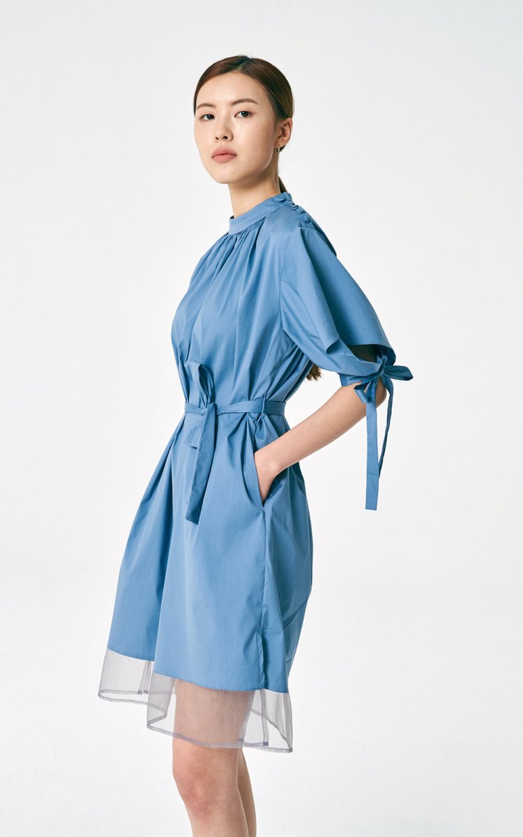 Celilia Dress Blue - ＠SEOUL