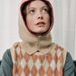 COLOR BLOCK BALACLAVA_BEIGE - ＠SEOUL
