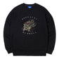 鬼マンツーマンブラック Dokkaebi Sweatshirt (ブラック) - ＠SEOUL