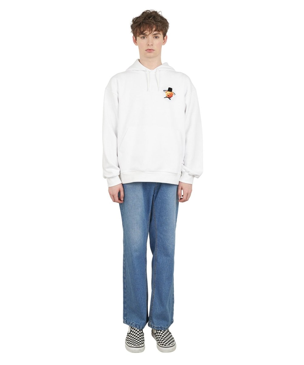 シロクマフードティーホワイト Gat Bear hoodie (ホワイト) - ＠SEOUL