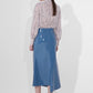 グロシスカート_ブルー GLOSSY SKIRT_BLUE - ＠SEOUL