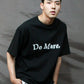 GRAFFITI LOGO BOX FIT SHORT SLEEVE T-SHIRT BLACK - ＠SEOUL