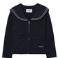 Hayley Cardigan Navy - ＠SEOUL
