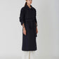 Jennie Trench Coat Charcoal - ＠SEOUL