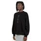 ハングル絵文字マンツーマンブラック Korean Face Emoticon Text Sweatshirt ブラック - ＠SEOUL