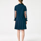 Lana Dress Navy - ＠SEOUL