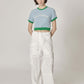 layer nylon cargo pants - white - ＠SEOUL