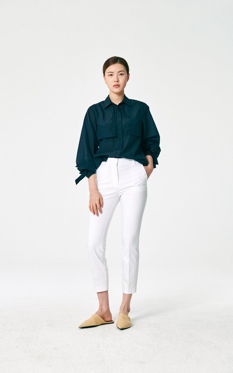 Leah Top Navy - ＠SEOUL