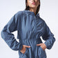 LIGHT COVER SLIM FIT WINDBREAKER_DUSTY BLUE - ＠SEOUL