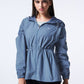 LIGHT COVER SLIM FIT WINDBREAKER_DUSTY BLUE - ＠SEOUL