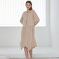 マチルダシャツワンピース Matilda Shirt Dress_BEIGE - ＠SEOUL