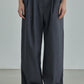 mono Basic wide pants-gray - ＠SEOUL