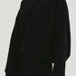 MONOPHOBIA SHORT SWEATSHIRT WITH CUTTING DETAIL - ＠SEOUL