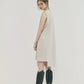 MONOPHOBIA STOCLET FRIEZE DRESS IVORY - ＠SEOUL
