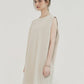 MONOPHOBIA STOCLET FRIEZE DRESS IVORY - ＠SEOUL