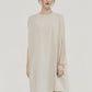 MONOPHOBIA STOCLET FRIEZE DRESS IVORY - ＠SEOUL